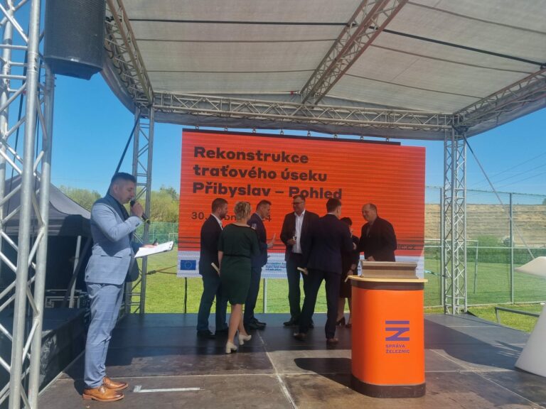 zahájení rekonstrukce Přibyslav - Pohled